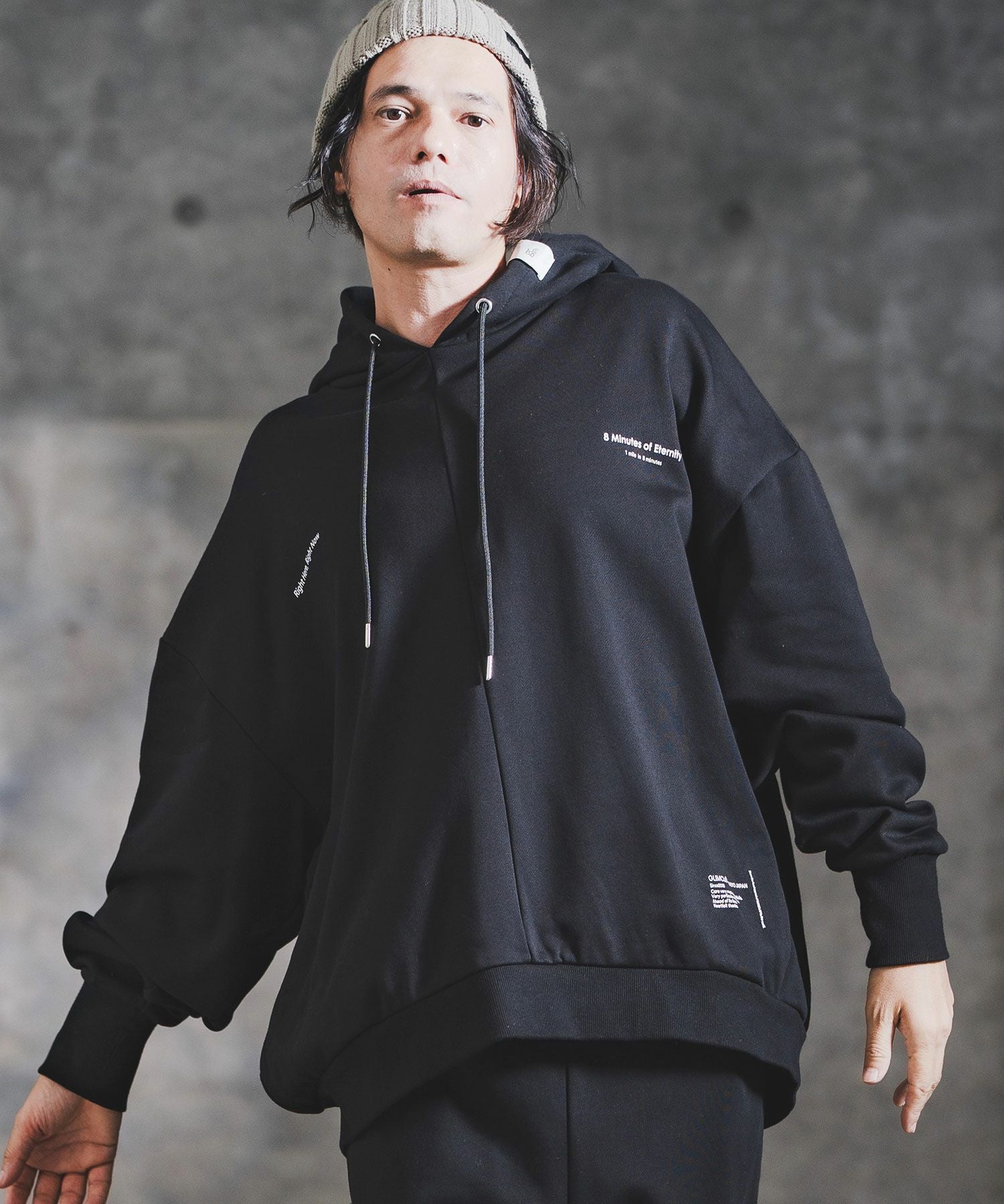 GLIMCLAP(グリムクラップ)】Point Graphic Sweat Hoodie スウェット