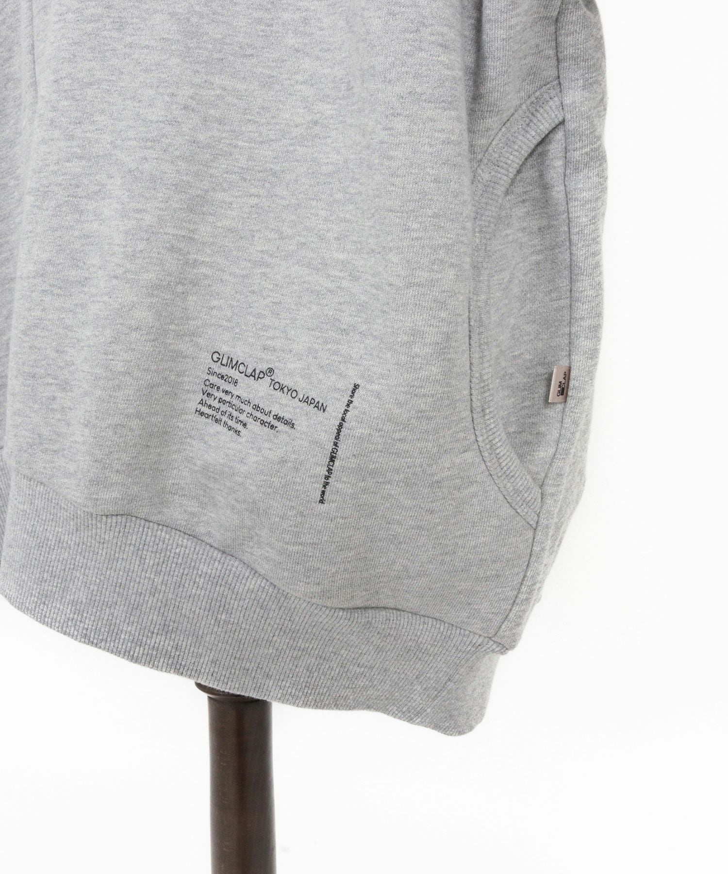 GLIMCLAP(グリムクラップ)】Point Graphic Sweat Hoodie スウェット