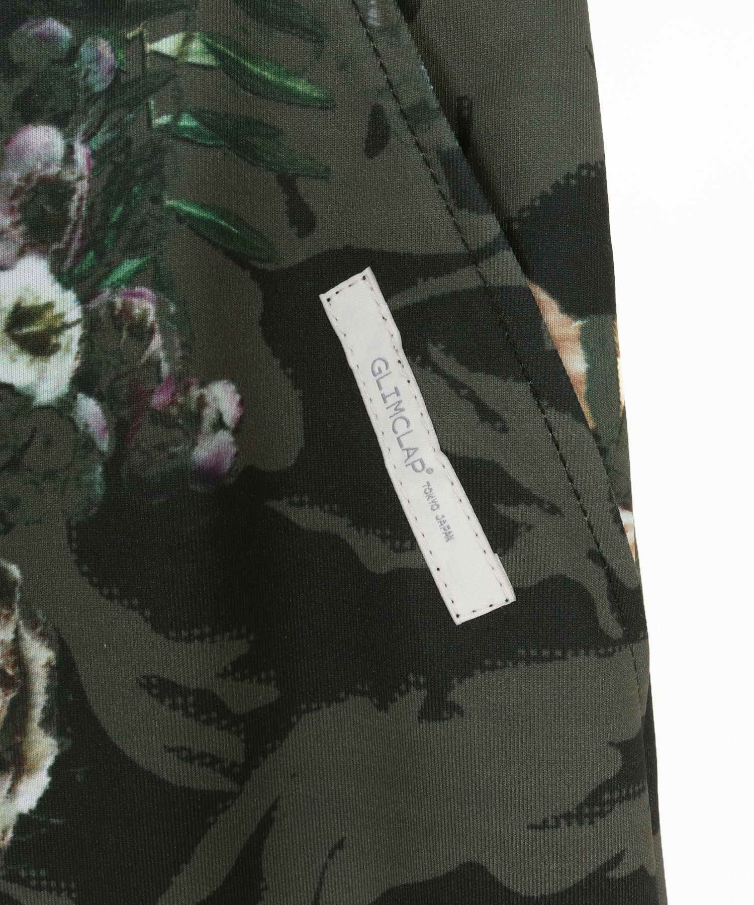 GLIMCLAP(グリムクラップ)】Original Botanical Print Jersey Pants