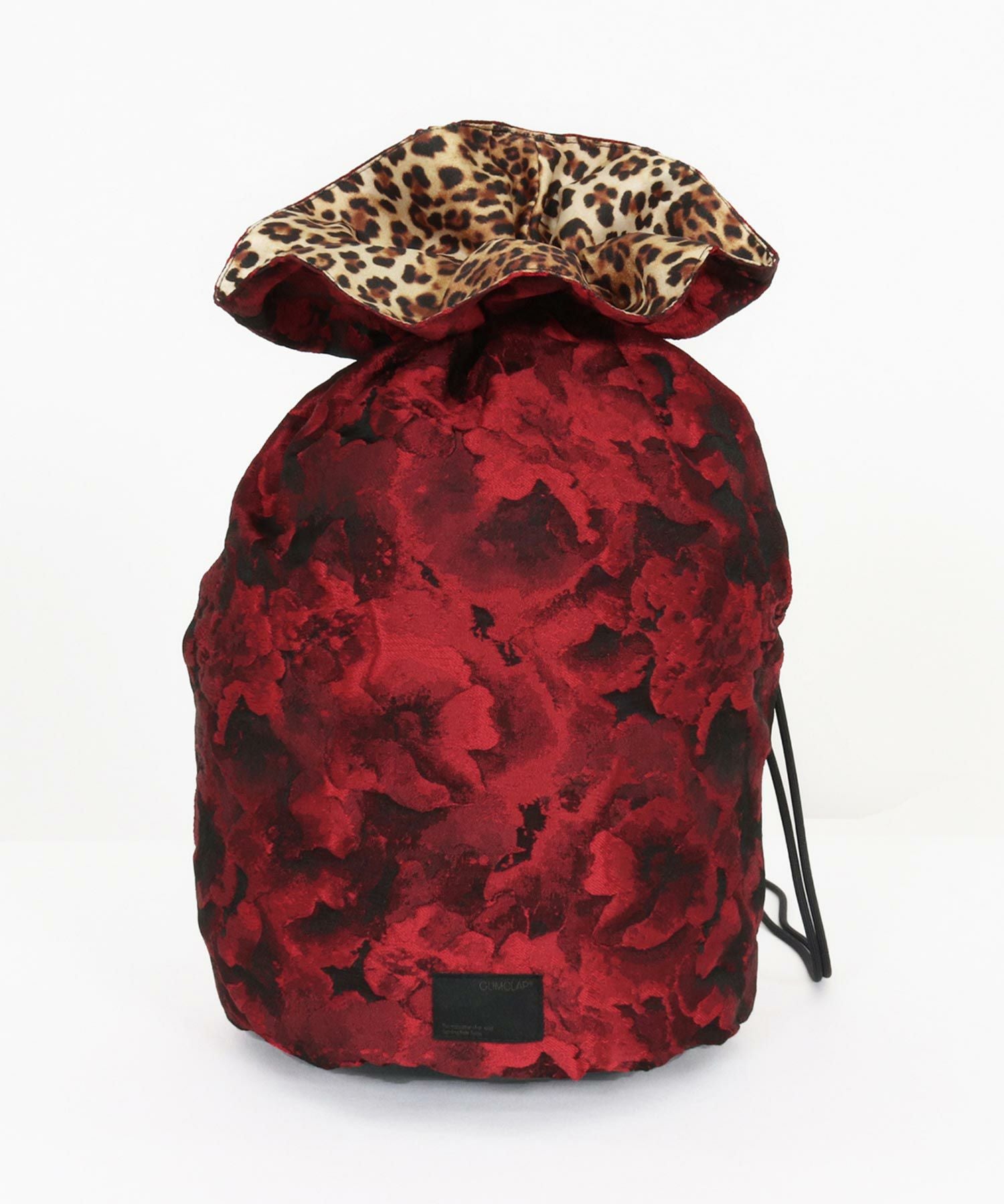 GLIMCLAP(グリムクラップ)】Botanical Jacquard Pouch Bag 巾着バッグ