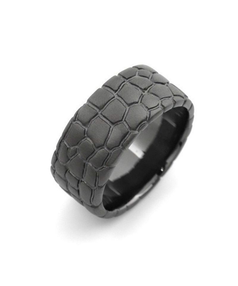 wjk】IVXLCDM ×wjk croco pattern middle ring 指輪(909 iv02h