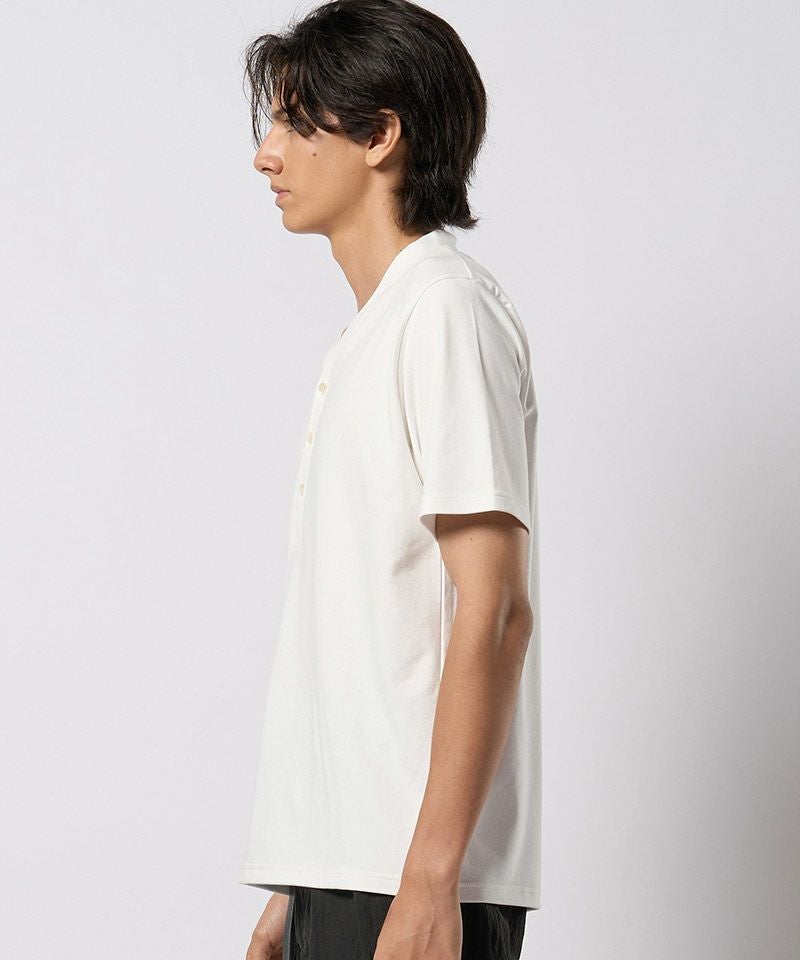 wjk】 luxury cotton smart collar S-S ショートスリーブカットソー