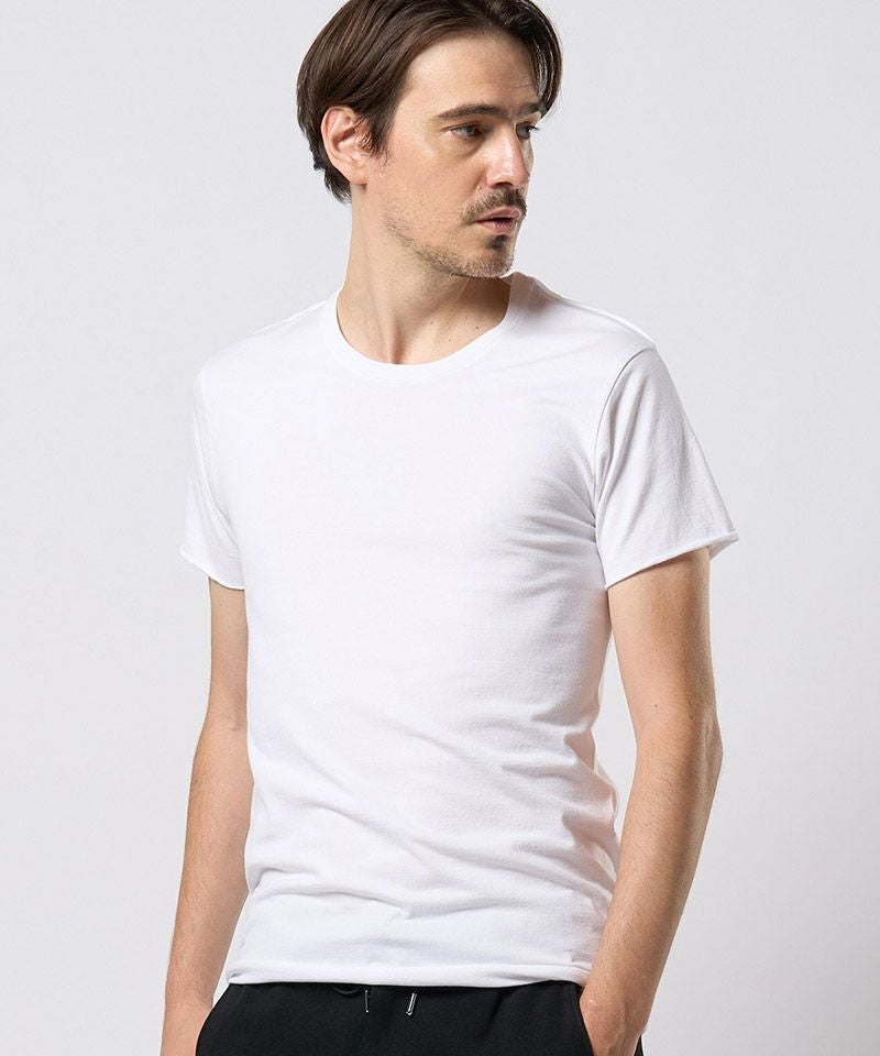 wjk】cut-off crew-neck S-S Tシャツ(7003 js01h) | CAMBIO カンビオ