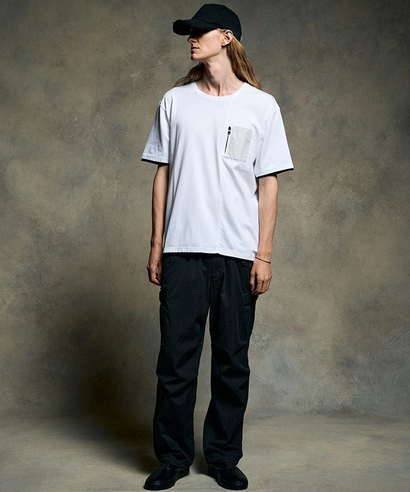 20%OFF【wjk】cool touch zip-pocket S-S ポケットTシャツ(7124 cj74h