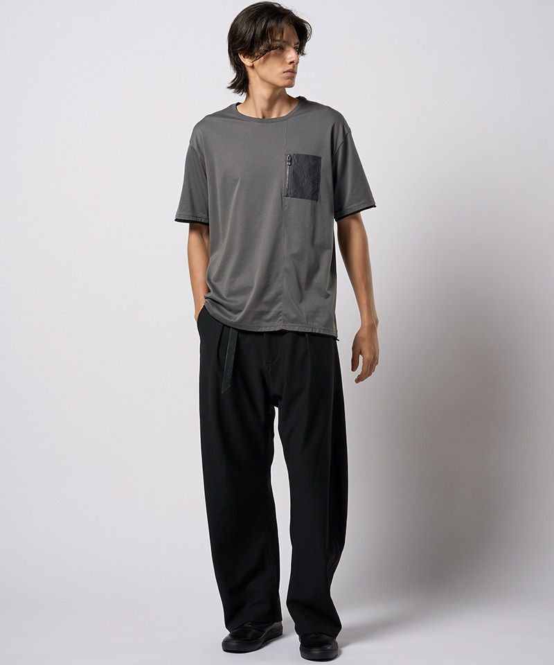 20%OFF【wjk】cool touch zip-pocket S-S ポケットTシャツ(7124 cj74h