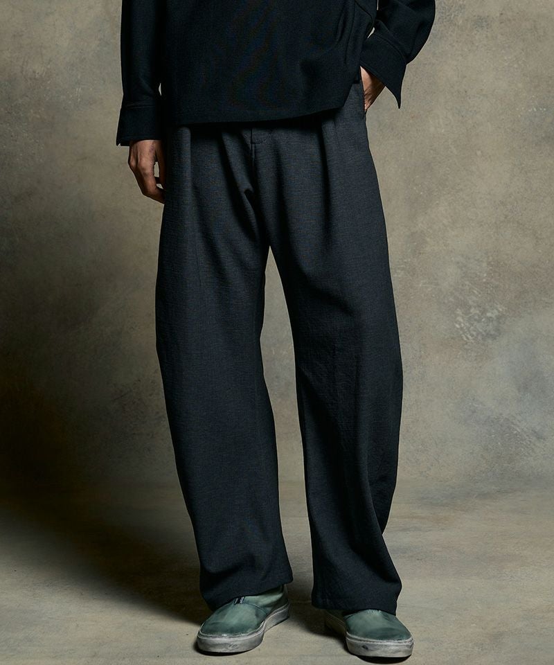 wjk】【予約販売3月下旬～4月上旬入荷】 relax banana slacks バナナ