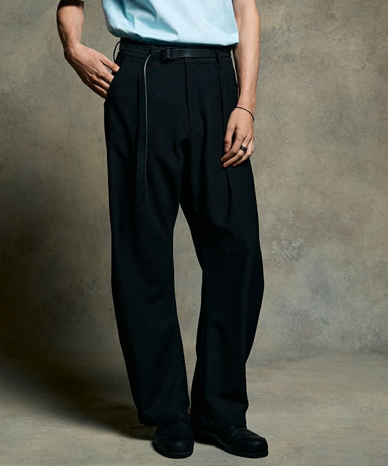 wjk】【予約販売3月下旬～4月上旬入荷】 relax banana slacks バナナ