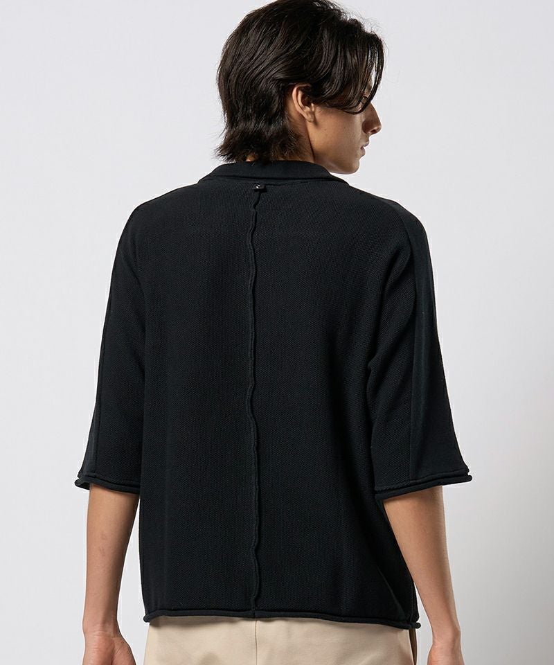 30%OFF【wjk】comfy skipper polo H-S スキッパーポロシャツ(6888