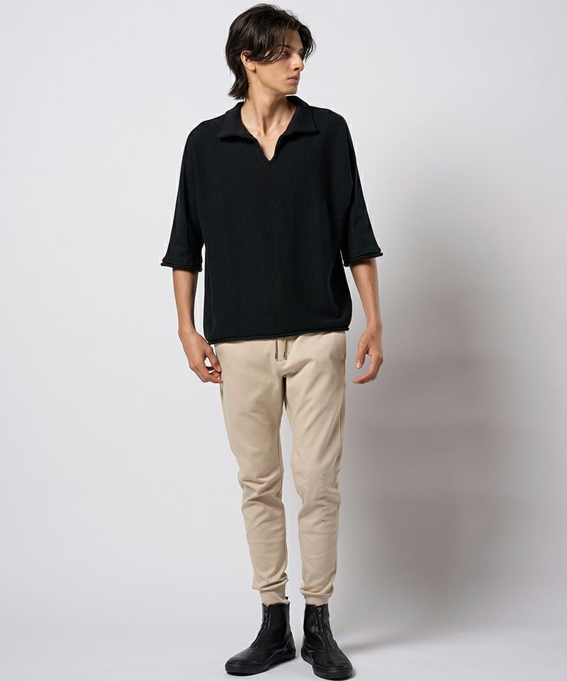 30%OFF【wjk】comfy skipper polo H-S スキッパーポロシャツ(6888