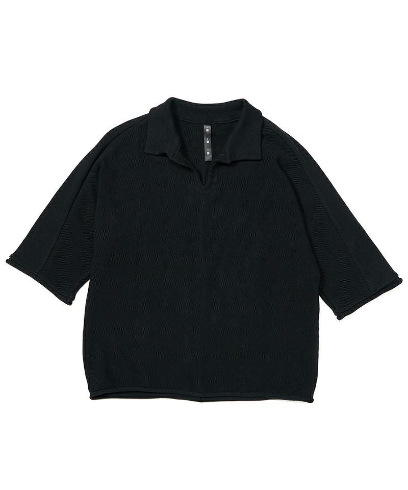 30%OFF【wjk】comfy skipper polo H-S スキッパーポロシャツ(6888