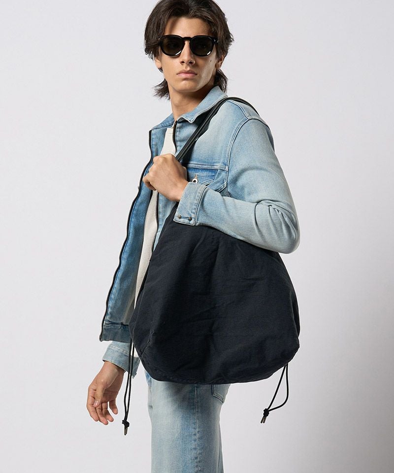 wjk】【予約販売3月上旬～中旬入荷】 vintage drawstring tote bag