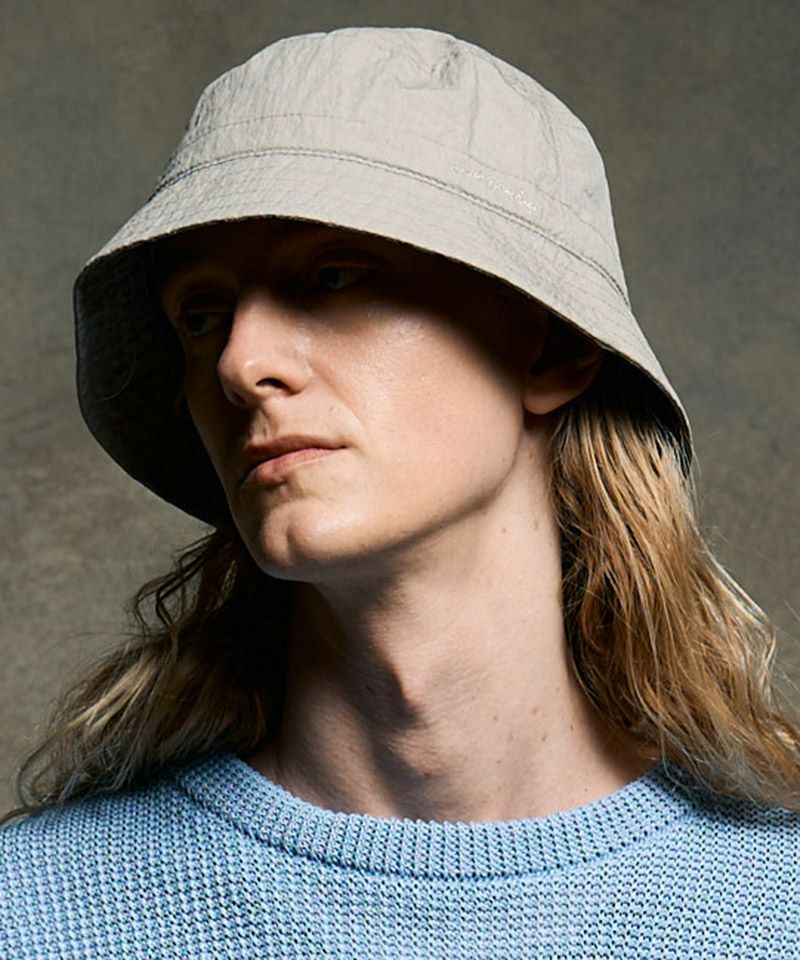 wjk】【予約販売3月上旬～中旬入荷】 solid bucket hatバケット ハット