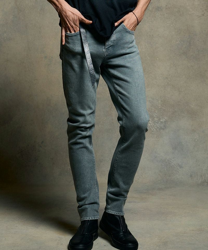 wjk】slim banana denim バナナデニムパンツ(5212 ds57h) | CAMBIO