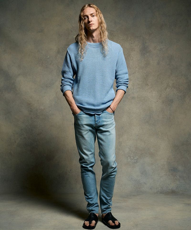 wjk】slim banana denim バナナデニムパンツ(5212 ds57h) | CAMBIO