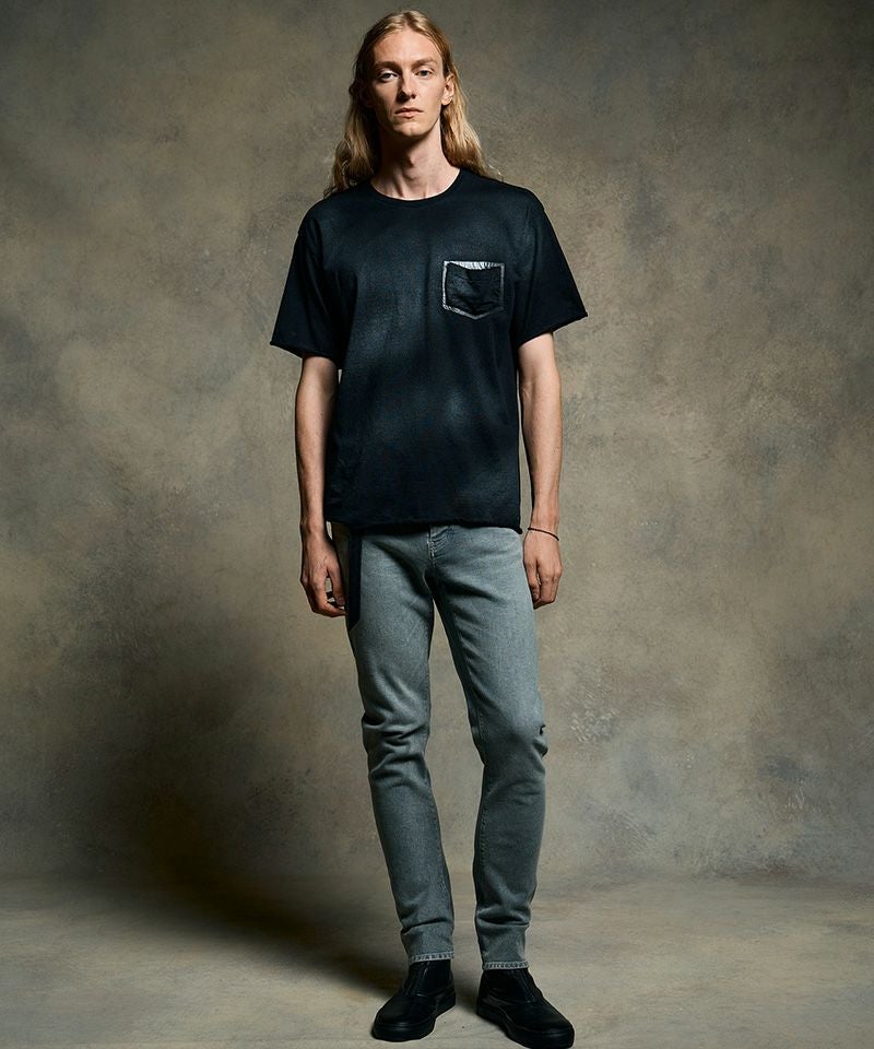 wjk】slim banana denim バナナデニムパンツ(5212 ds57h) | CAMBIO