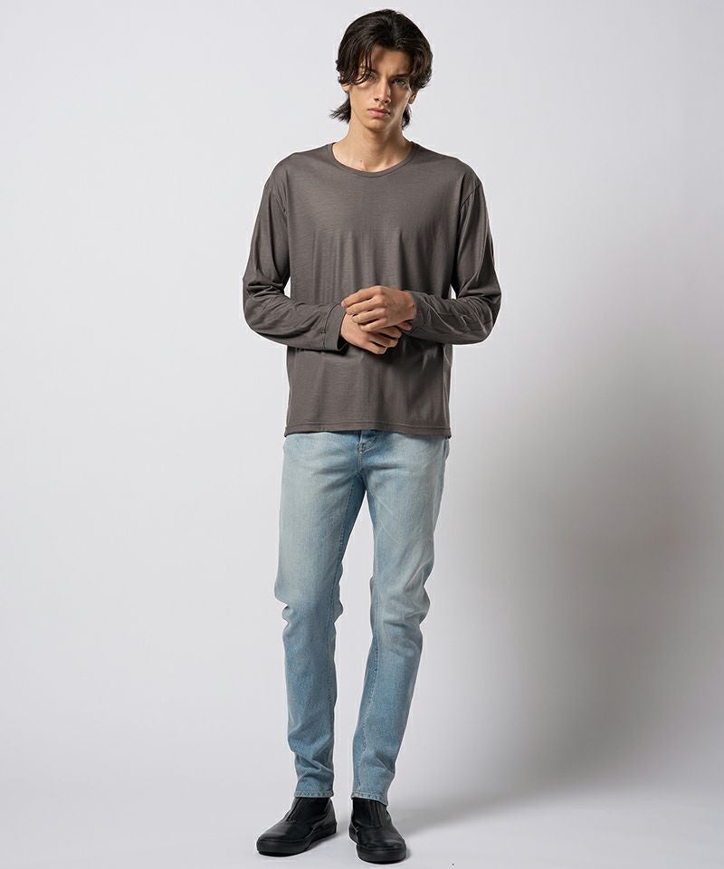 wjk】slim banana denim バナナデニムパンツ(5212 ds57h) | CAMBIO