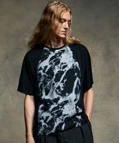 90．mono print×black