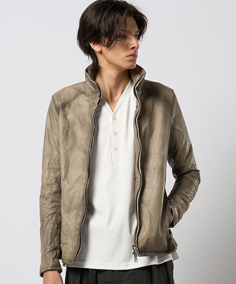 wjk】stand riders(cow leather) スタンドライダースジャケット(2087