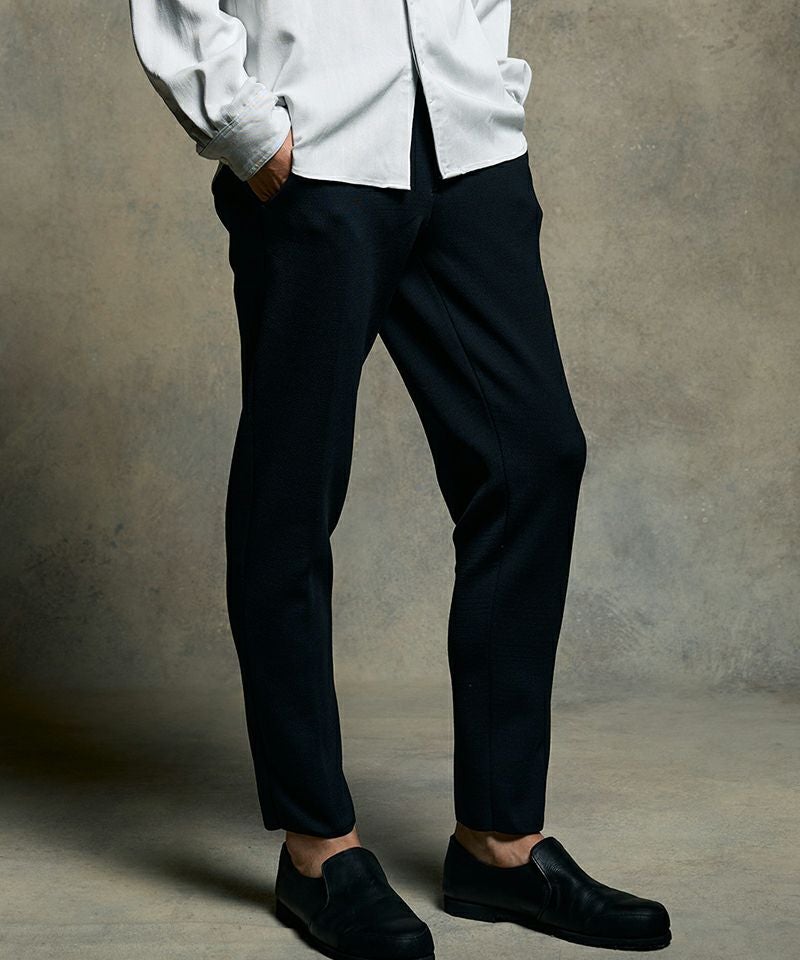 wjk】【予約販売2月中旬~下旬入荷】 function knit easy slacks wjk】【予約販売2月中旬~下旬入荷】 function knit easy slacks