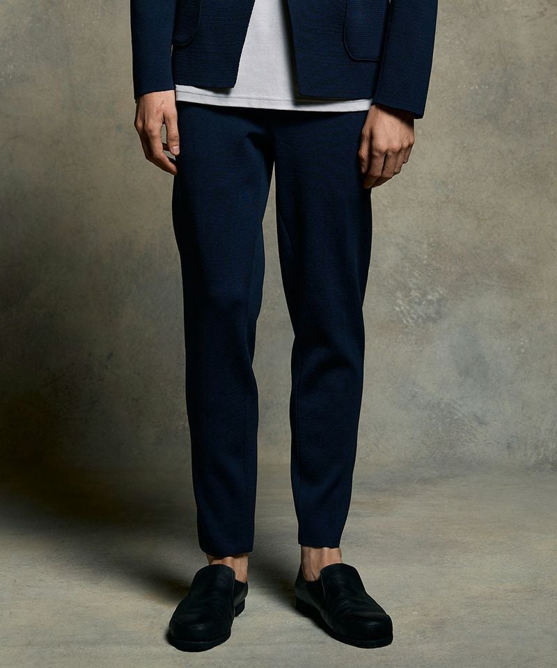 24SS 一度着3.6万 wjk　クリース スラックス パンツ wjk】【予約販売2月中旬～下旬入荷】 function knit easy slacks