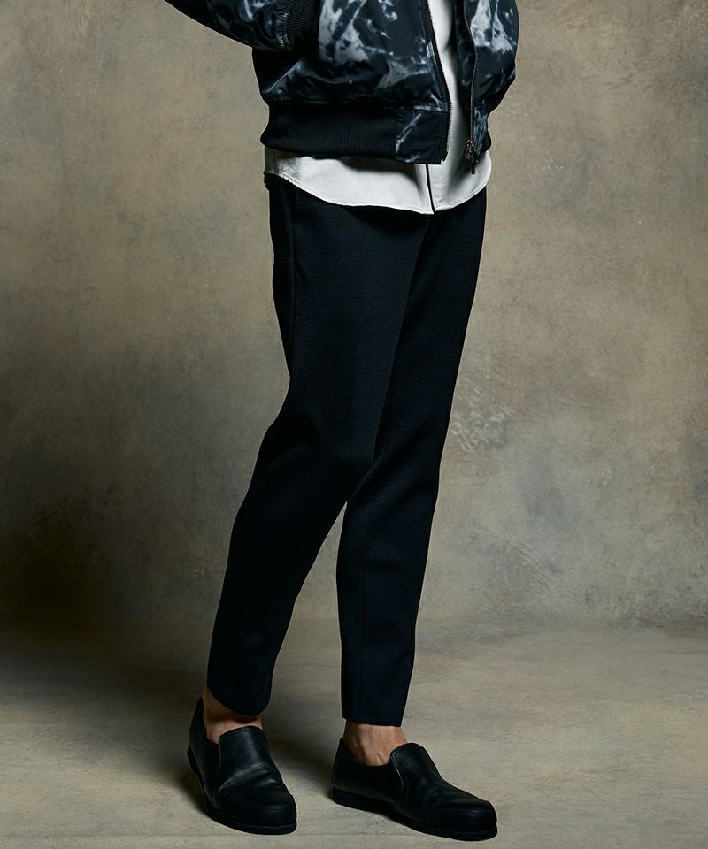 wjk】【予約販売2月中旬～下旬入荷】 function knit easy slacks