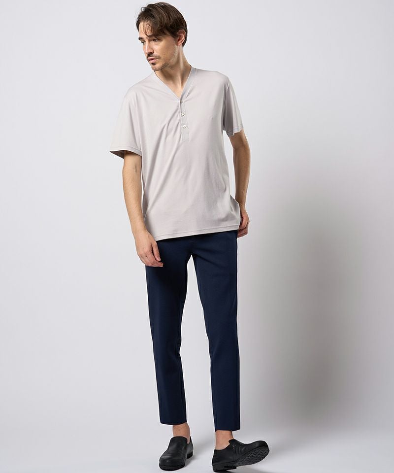 wjk】【予約販売2月中旬～下旬入荷】 function knit easy slacks