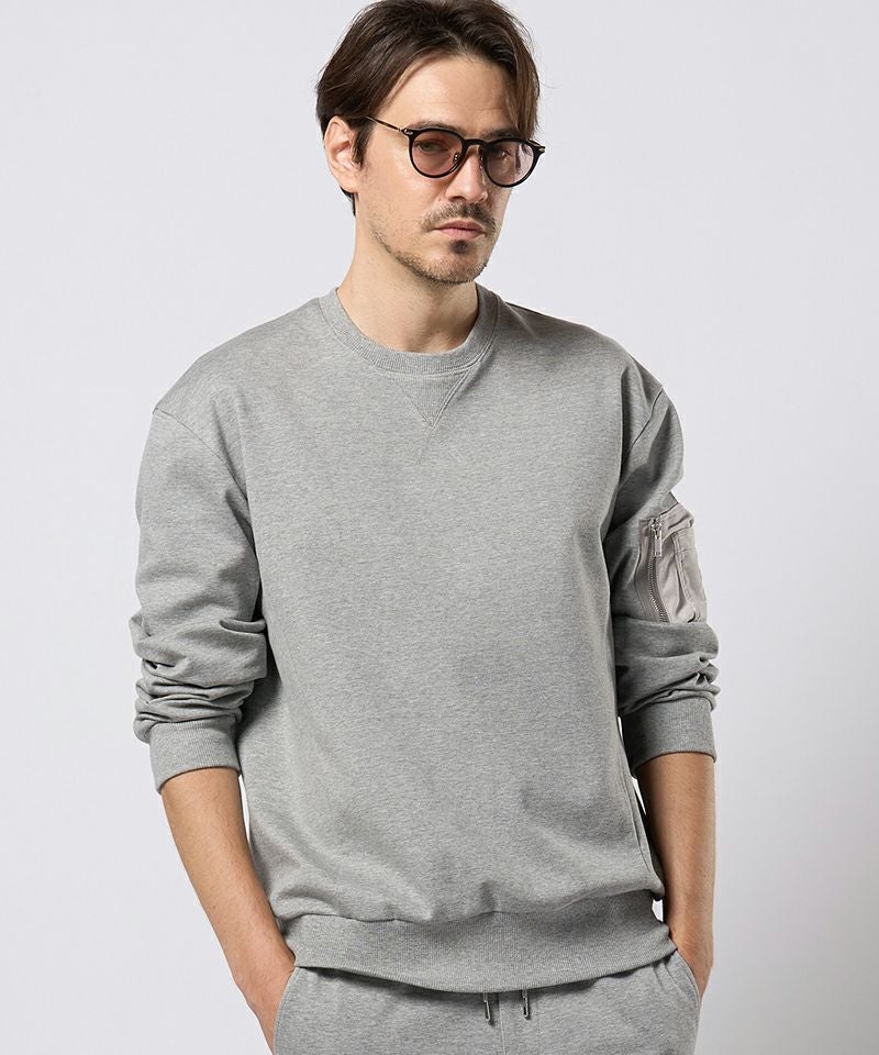 30%OFF【wjk】utility pocket sweatshirt ポケットスウェット(7116