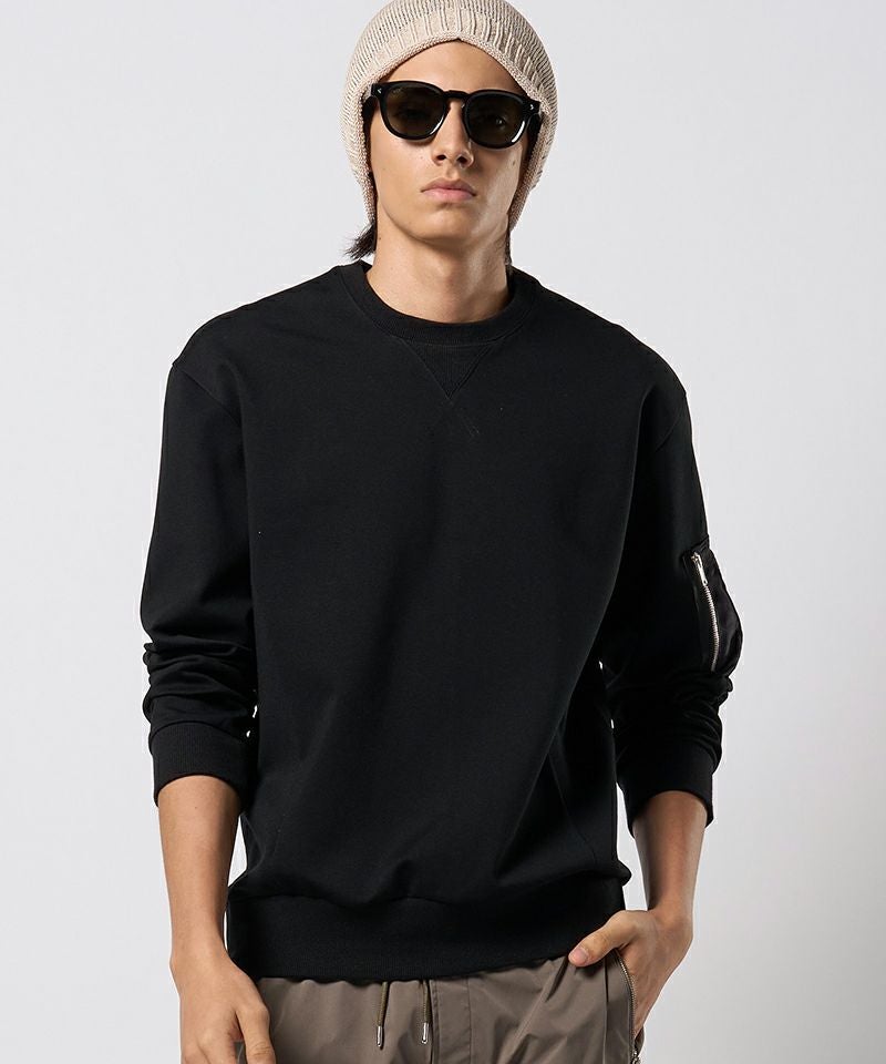 30%OFF【wjk】utility pocket sweatshirt ポケットスウェット(7116