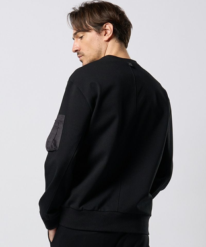 30%OFF【wjk】utility pocket sweatshirt ポケットスウェット(7116