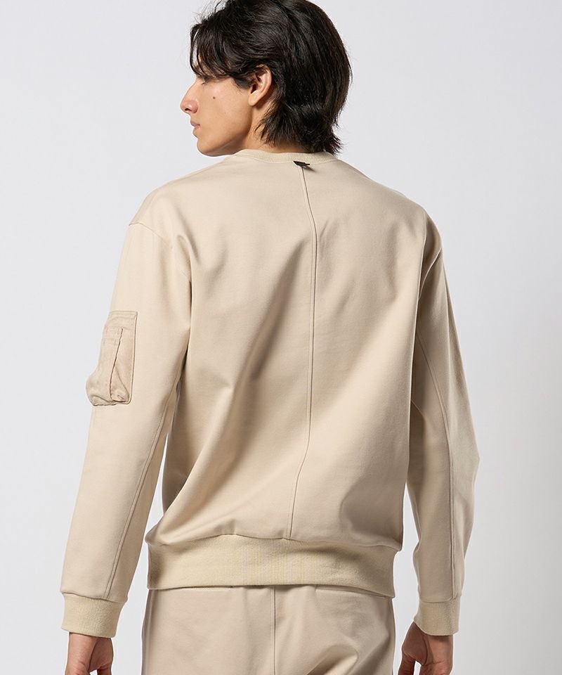 30%OFF【wjk】utility pocket sweatshirt ポケットスウェット(7116