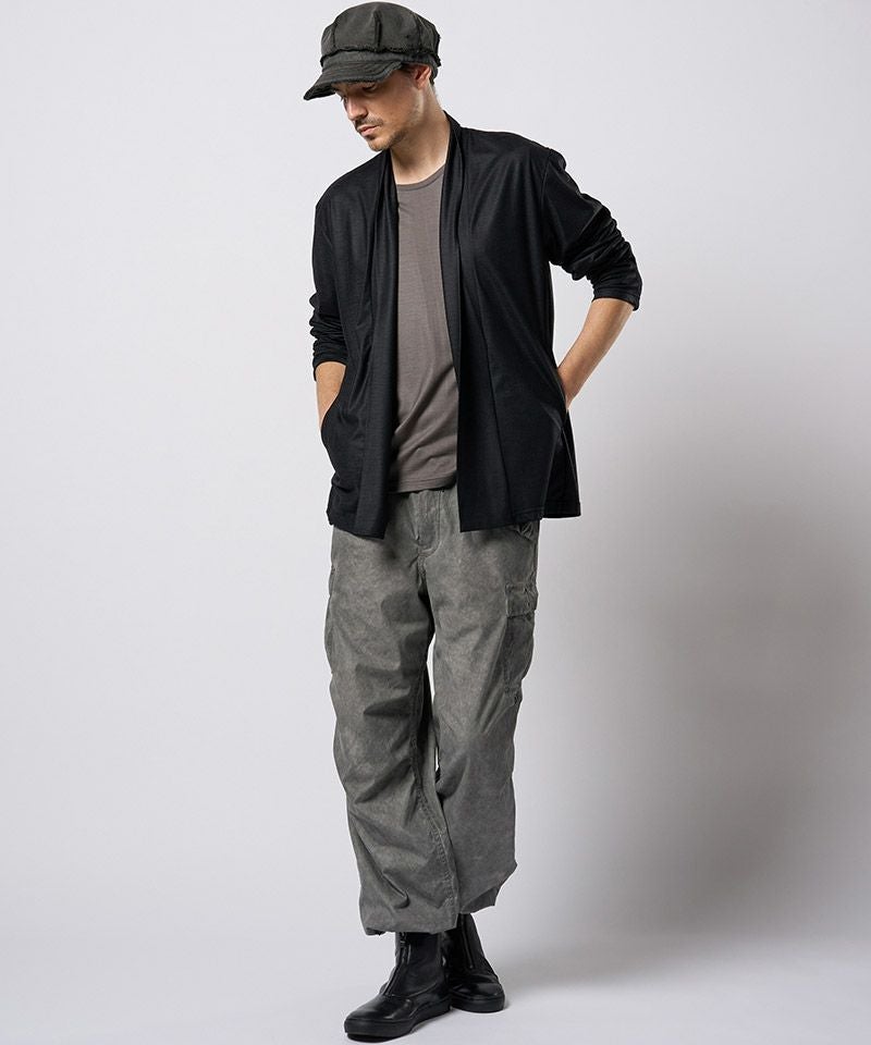 wjk】ex.comfy wool L-S サマーウールカットソー(7127 wn08h) | CAMBIO