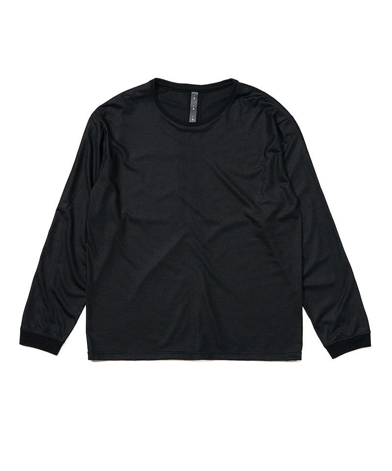 wjk】ex.comfy wool L-S サマーウールカットソー(7127 wn08h) | CAMBIO