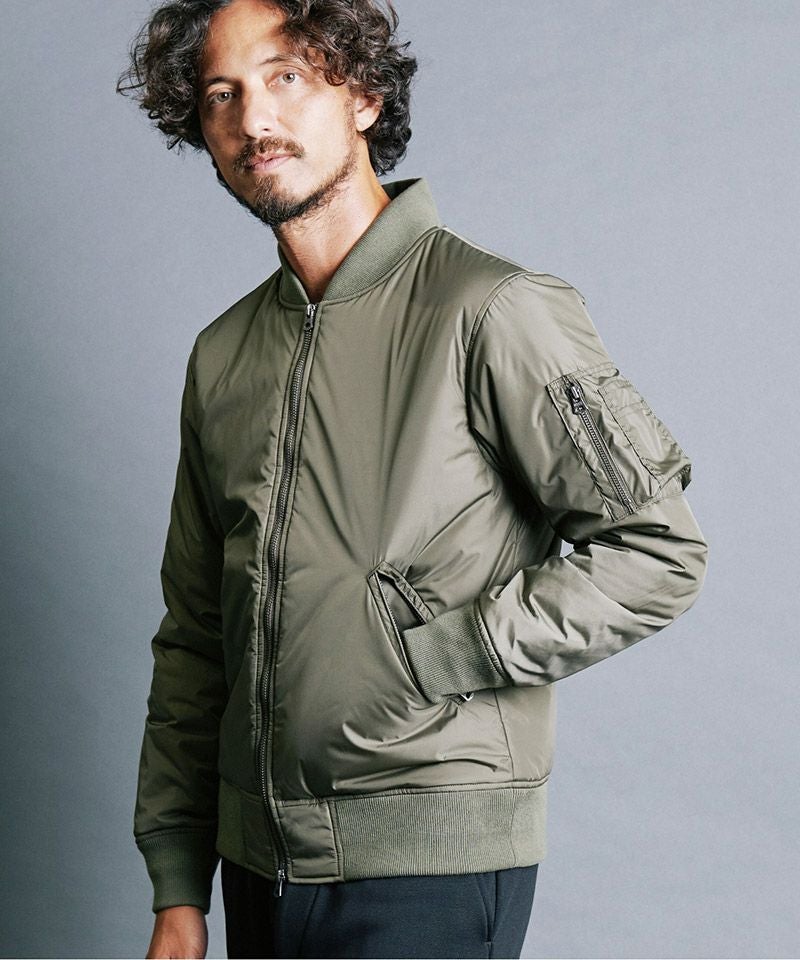 FIDELITY(フィデリティ)】LAMB LEATHER A-2 JKT レザージャケット