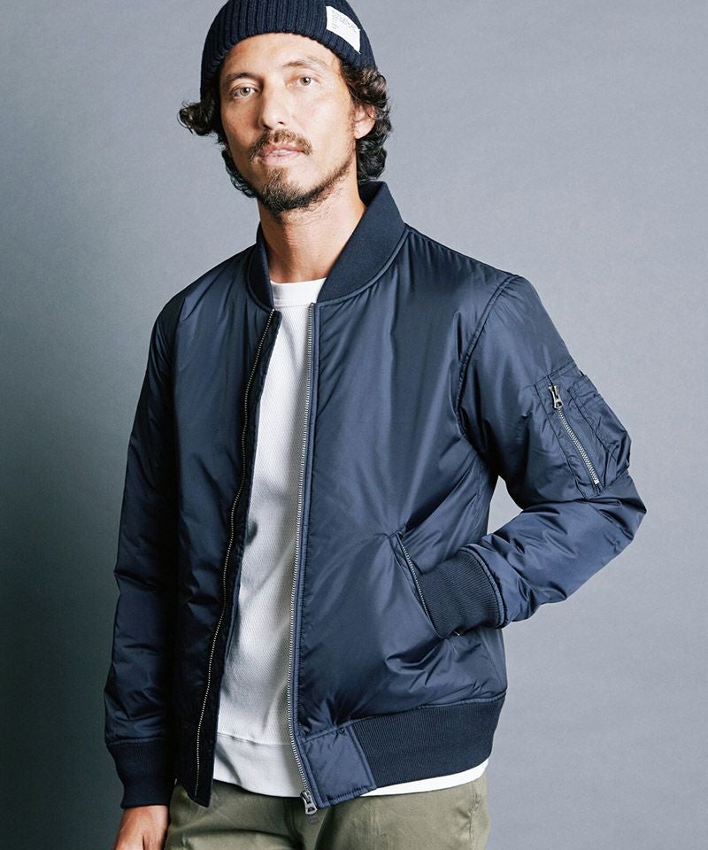 【Magine(マージン)】MA-1 ジャケット(MGN-232-005) 50%OFF【Magine(マージン)】NYLON THINSULATE ZIP MA-1 JKT 中綿