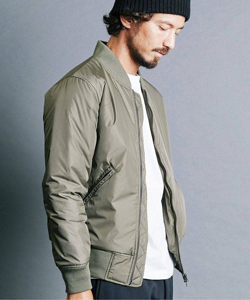 30%OFF【Magine(マージン)】NYLON THINSULATE ZIP MA-1 JKT 中綿