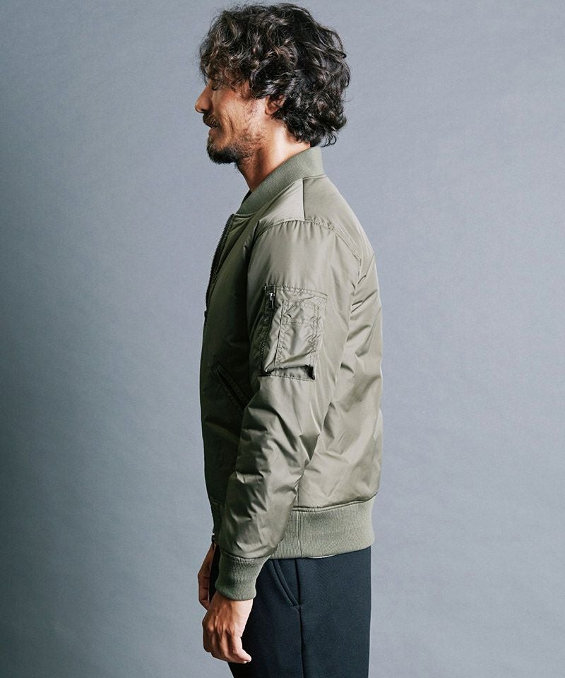 50%OFF【Magine(マージン)】NYLON THINSULATE ZIP MA-1 JKT 中綿