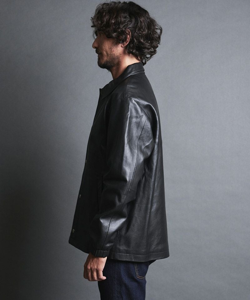 Magine(マージン)】LAMB LEATHER COACH JKT ラムレザーコーチ Magine(マージン)】LAMB LEATHER COACH JKT ラムレザーコーチ
