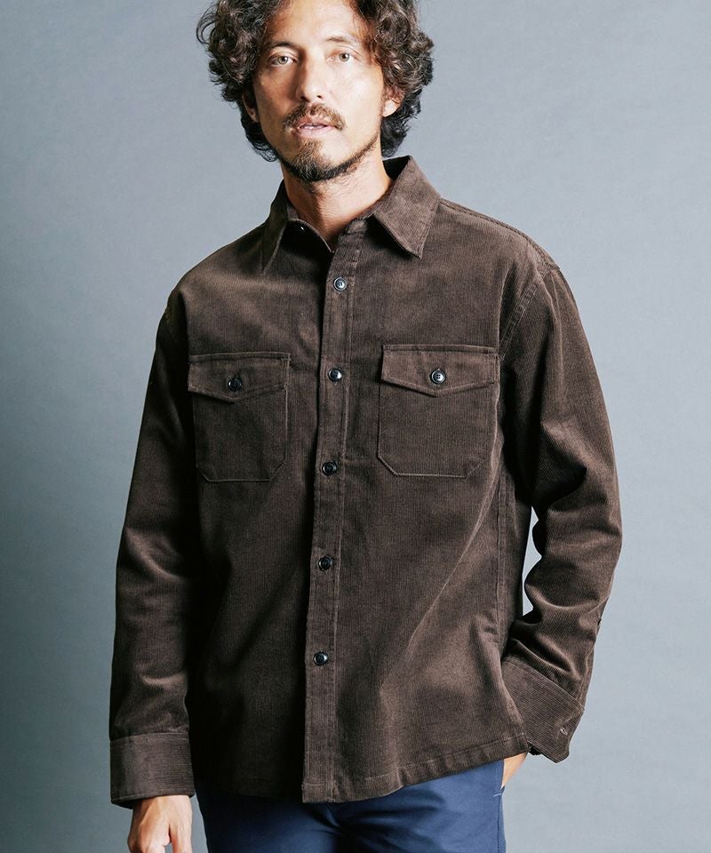 FINE CAMP！MARKAWARE　コーデュロイシャツ　サイズ2 30%OFF【Magine(マージン)】CTN CORDUROY WORK SHIRTS コーデュロイ