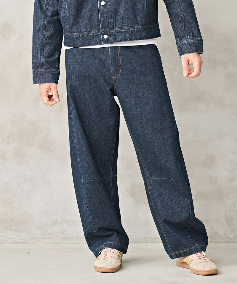 Kelen(ケレン)】 DEGAS CURVE DENIM デニムパンツ(KLM25FPT1147
