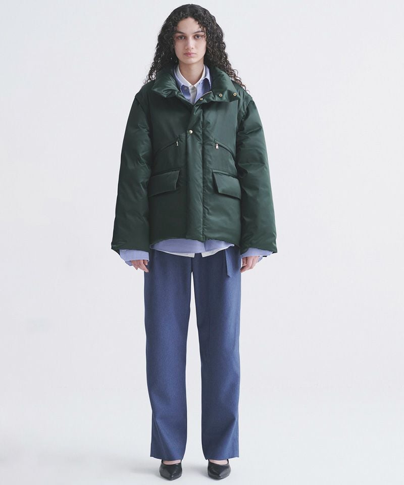 50%OFF【CULLNI(クルニ)】High Count Taffeta Removable Sleeve Down