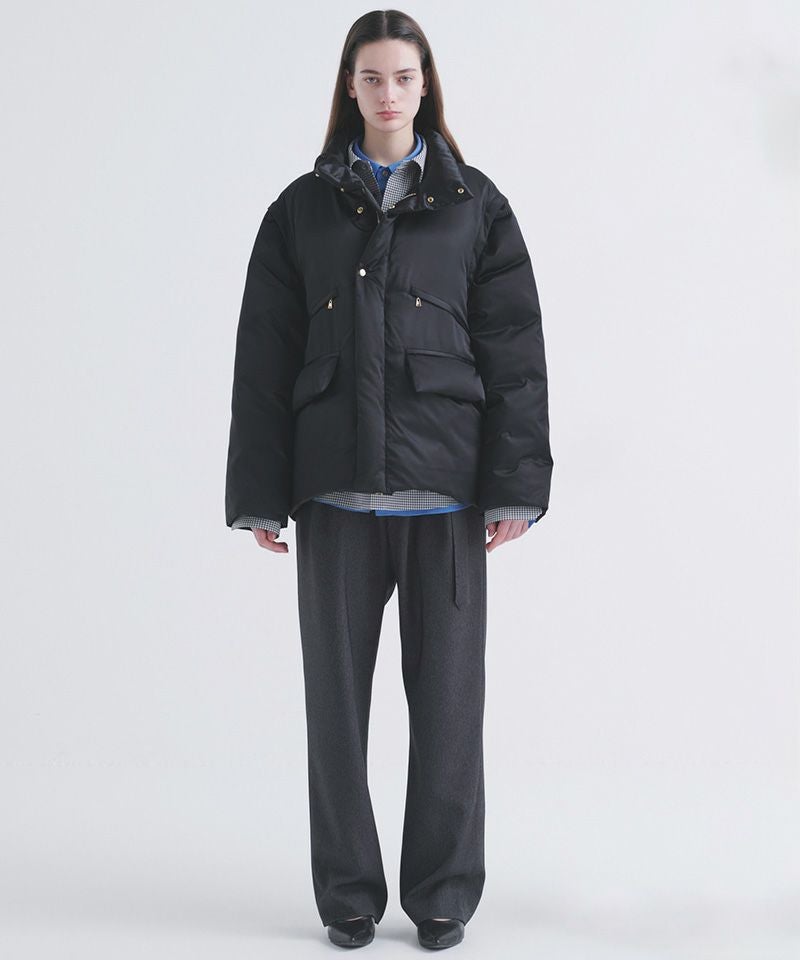 50%OFF【CULLNI(クルニ)】High Count Taffeta Removable Sleeve Down