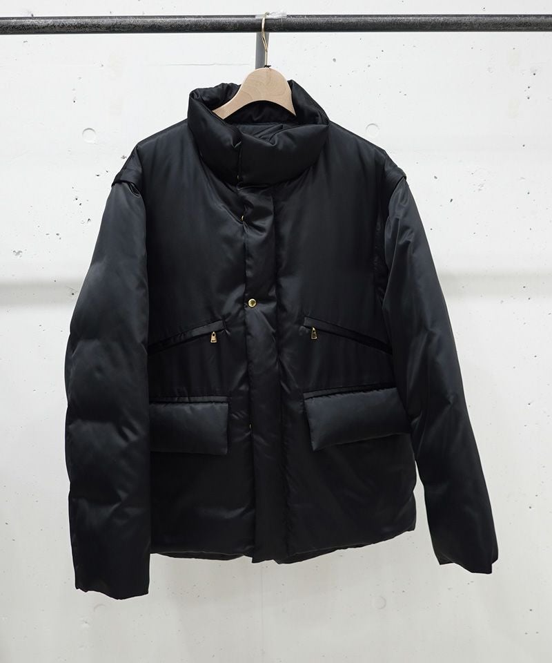 50%OFF【CULLNI(クルニ)】High Count Taffeta Removable Sleeve Down