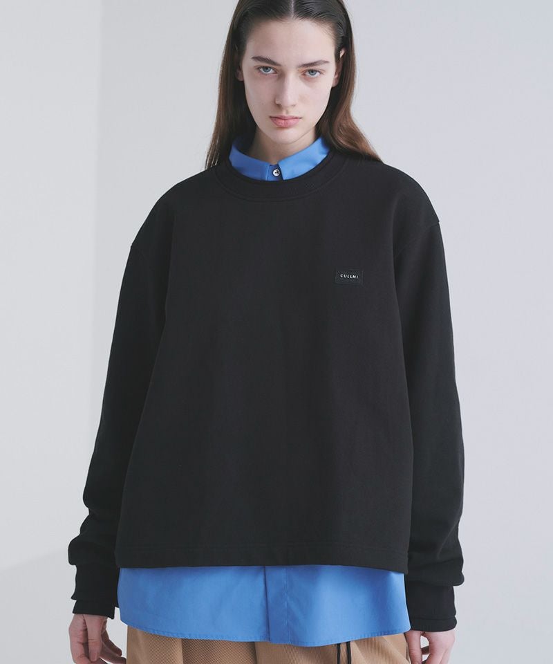 30%OFF【CULLNI(クルニ)】Double Cloth Half Zip Riders Pullover