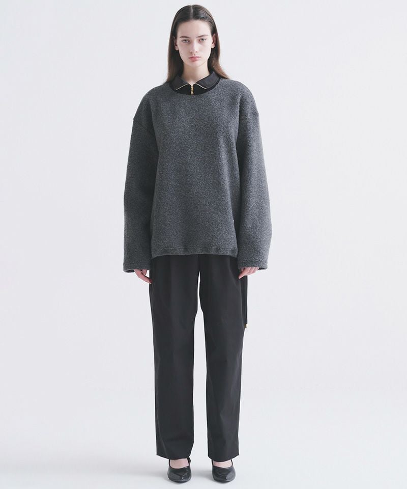30%OFF【CULLNI(クルニ)】Curling Boa Drawstring Pullover プル