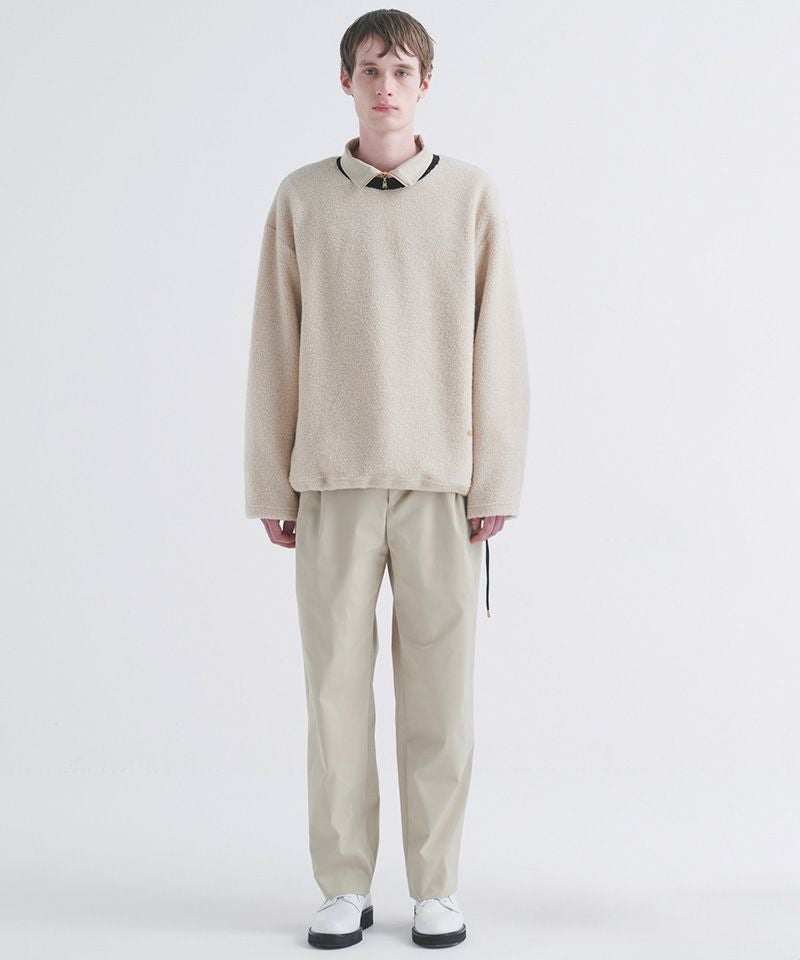 CULINI 24SS セットアップ 30%OFF【CULLNI(クルニ)】Curling Boa Drawstring Pullover プル