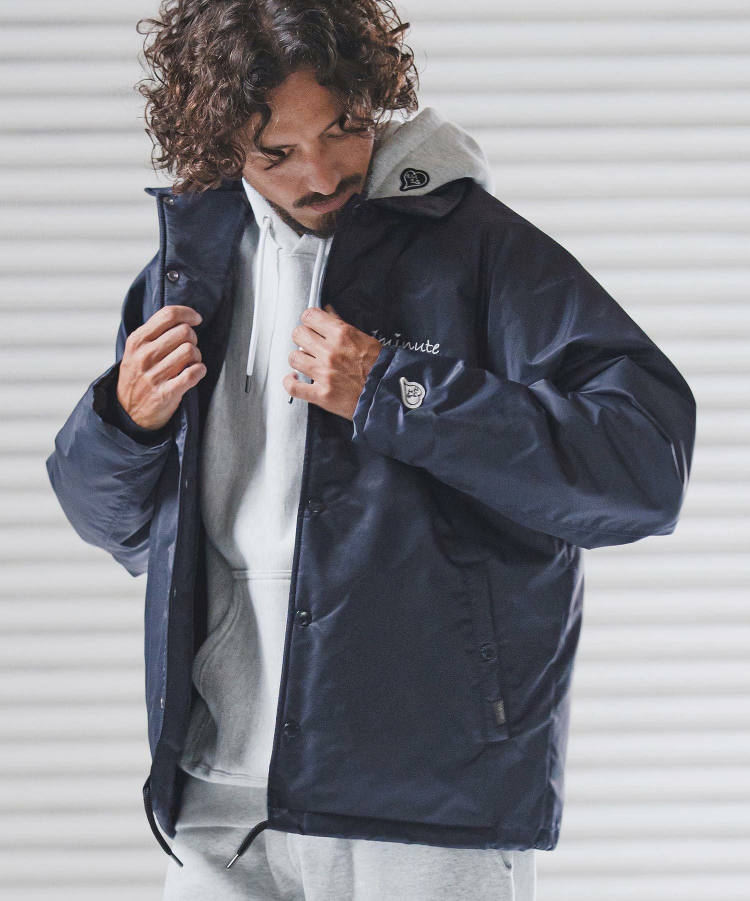 1minute 1second(ワンミニットワンセカンド)】back boa coach jacket