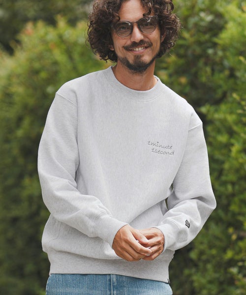 1minute 1second(ワンミニットワンセカンド)】back fleece trainer 