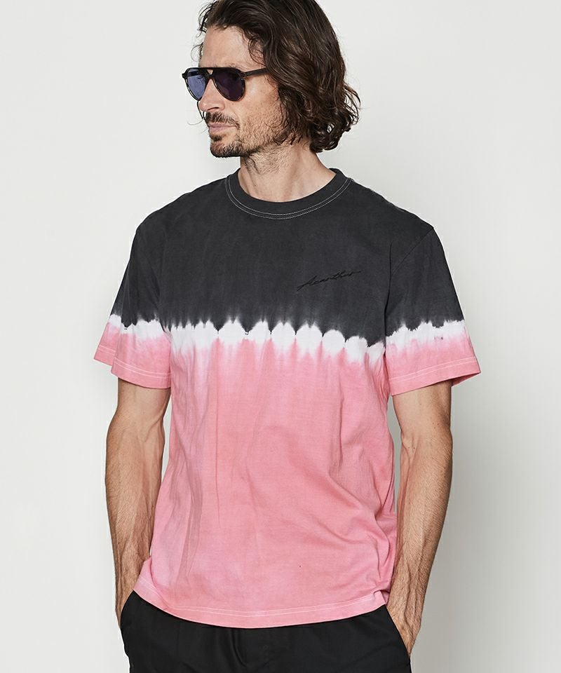 30%OFF【ACANTHUS(アカンサス)】Contrast Tie-dye Tee Tシャツ(CT2604