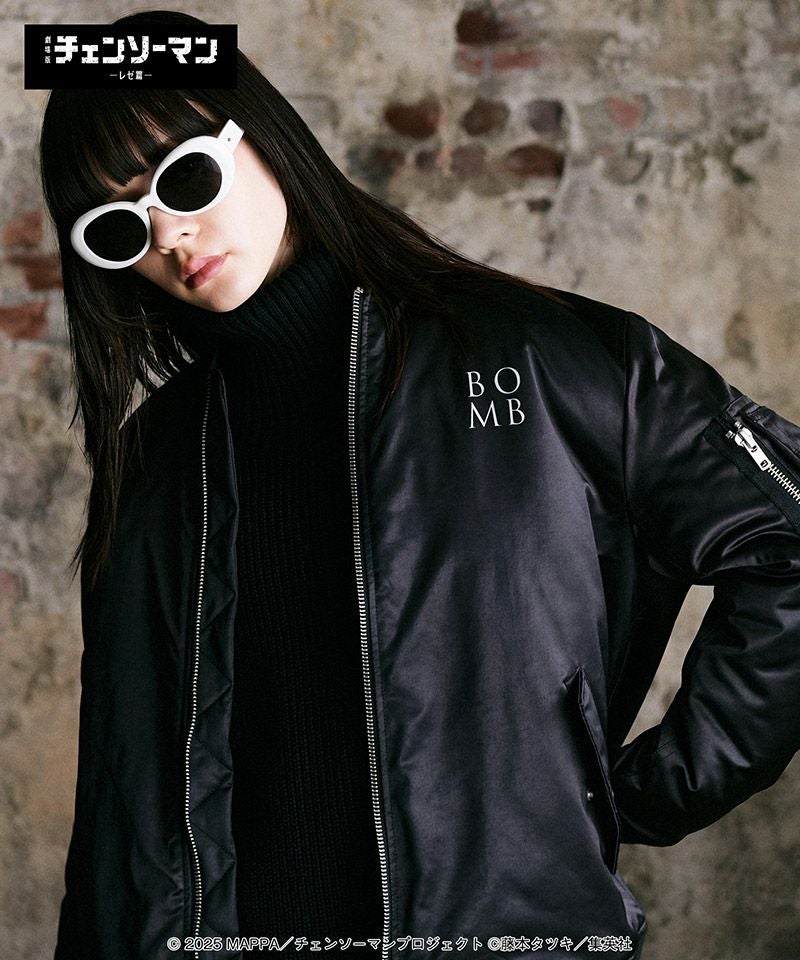 glamb(グラム)】Bomb Bomber Jacket ボムボンバージャケット(GB0425