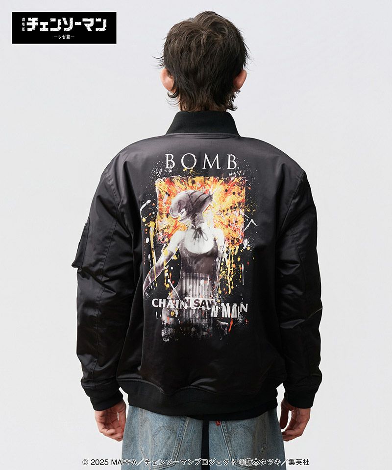 glamb(グラム)】Bomb Bomber Jacket ボムボンバージャケット(GB0425